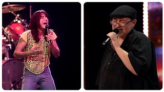 AGTs Richard Goodall vs Journeys Steve Perry  Dont Stop Believin [upl. by Relyuhcs]