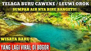 TELAGA BIRU CAWENE  LEUWI OROK  Bogor  Wisata baru yang lagi viral di Bogor [upl. by Clere720]