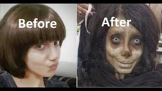 Sahar Tabar before and after [upl. by Yatnoed]