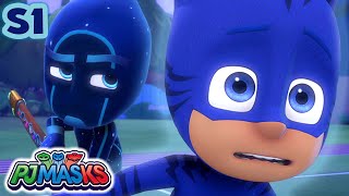 Catboy and Master Fangs Sword  PJ Masks S1 E14  Cartoon for kids [upl. by Elinet]