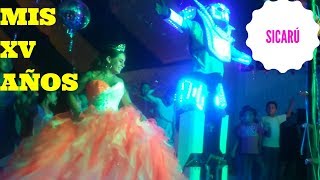 LOS MEJORES XV AÑOS EN OAXACA ¡¡El Camaron Yautepec 👸👸PISTA de BAILE amp ROBOT LED👸👸 [upl. by Tia449]