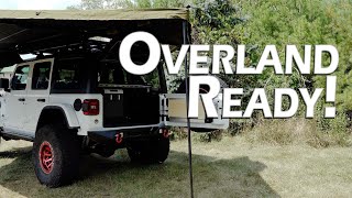 Overlanding a Jeep Wrangler Storage amp Mounting Ideas Youll Love [upl. by Francine]