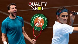 🎾FEDERER vs CILIC  French Open 2021  LIVE Tennis PlaybyPlay Stream  Roland Garros Livestream [upl. by Coats128]