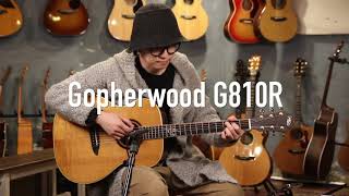 Gopherwood G810RRoasted Soild Spruce Top [upl. by Winther]