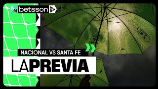 ¡LA PREVIA  Atlético Nacional vs Santa Fe  Fecha 16 [upl. by Aihsad]