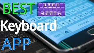 Best Keyboard App for Android  1C Big Keyboard [upl. by Inafit990]