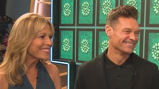 Wheel of Fortune Ryan Seacrest Dishes on First Days on Set Exclusive [upl. by Bonny36]