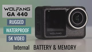 Wolfang GA440 Action Camera Review [upl. by Buck]