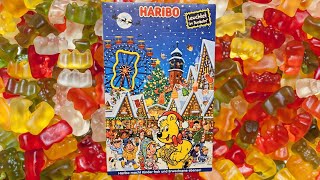 ASMR  Unboxing days 1 to 3 of my Haribo advent calendar 🎄🍬✨️ [upl. by Eirahcaz]