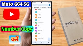 how to copy contacts moto g64 5g moto g64 5g number copy kaise karen [upl. by Shugart]