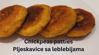 Preukusne pljeskavice od LEBLEBIJA koje morate hitno pravit❗️❗️❗️Delicious chickpea patties recipe [upl. by Allemaj]