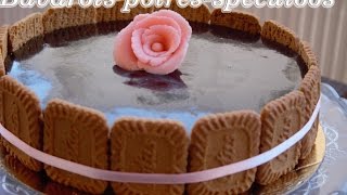 Bavarois PoiresSpéculoos FACILE à réaliser QUELLERECETTE [upl. by Methuselah]