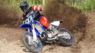 NEW 2 STROKE FIRST RIDE  2018 YZ 250 [upl. by Anik]