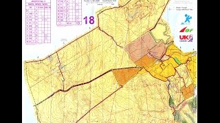 JK 2016 Orienteering Day 3  Kilnsey Moor Yorkshire 27 March 2016 [upl. by Aihsemaj]