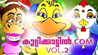 KuttikatilCom Vol 2  Malayalam Cartoon  Malayalam Animation For Children HD [upl. by Murton]