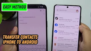 How Transfer Contacts iPhone To Android [upl. by Iruahs964]