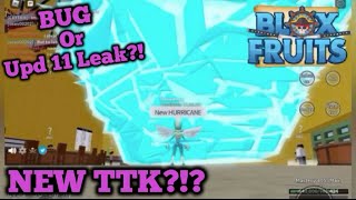 NEW TTK REVAMP LEAK OR BUG  Blox Fruits [upl. by Tahmosh]