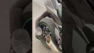 Ninja zx10r Vs Kawasaki h2 kawasaki zx10r kawasaki h2 [upl. by Allerym]