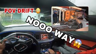 POV DRIFTING EVERY TURN IN THE SRT‼️ THIS HAPPENED🤦🏾‍♂️ [upl. by Atiloj]