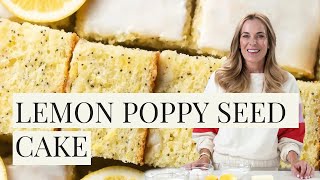 Lemon Poppy Seed Cake  Baked Goods S1E3 [upl. by Balling102]