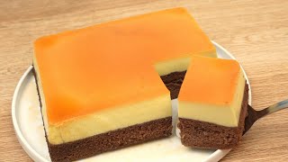 Chocolate Cake Flan  Cake Pudding [upl. by Virgilio]