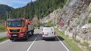 292 4K POV Real Truck Driving MAN TGX 520 Austria Zams to Bludenz part 2 [upl. by Stoneman914]