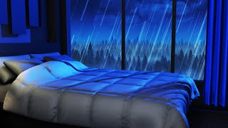 Sleep Sounds Rain No Thunder 🌧️ Rainstorm White Noise 10 Hours [upl. by Inele]