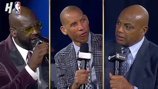 Reggie Miller joins Inside the NBA  2024 NBA AllStar Weekend [upl. by Nichani]