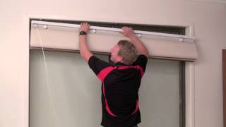 How to Install a Reveal or Recess Fit Roman Blind [upl. by Neruat]