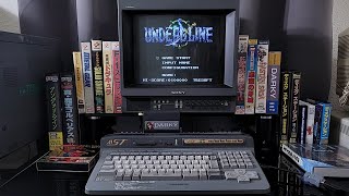 UNDEADLINE  Gameplay MSX TurboR R800 Enabled [upl. by Nalra680]