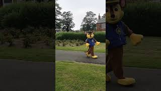 Paw Patrol Mascot Chase Billie Jean Dance MJ [upl. by Ringler266]