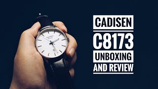 Cadisen C8173 Watch Unboxing and Review [upl. by Ilat]