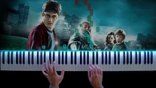 Harry Potter and the HalfBlood Prince  Harry amp Hermione Piano Cover [upl. by Anirda]