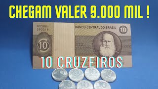 10 CRUZEIROS QUE VALE 9000 MIL REAIS [upl. by Keeler413]