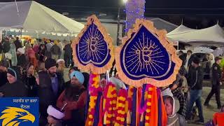 Yuba City Nagar Kirtan 45th Saturday Night Gatka Akhara 2024 [upl. by Thedric452]