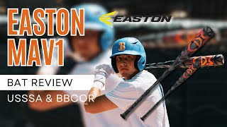 Easton MAV 1 Baseball Bat Review 2024 USSSA amp BBCOR [upl. by Weatherley]