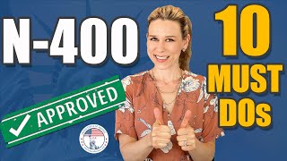 10 MUST DOs to PASS N400 Interview  US Naturalization Interview [upl. by Callum]