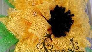 Yellow Paper Flower Tutorial by Trendy Tree [upl. by Alvera]