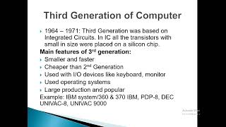 Historical Prospective of Computers Explained Computer Architecture UEC509 [upl. by Schoening585]