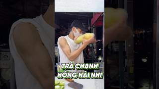 THỬ THÁCH SĂN HỒNG HÀI NHI Ở TIỆM TRÀ CHANH food [upl. by Revolc]