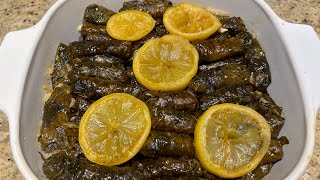 Zeytinyağlı Sarma Tarifi  Olive Oil Wrap Recipe [upl. by Iroj]