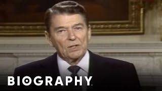 Ronald Reagan  US President  Mini Bio  BIO [upl. by Llerat555]