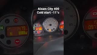 Aixam City 400 Cold start after 2 days sitting [upl. by Aicilram]