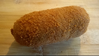 Vegetarische kroketten zelf maken  Recept heerlijke vega kroket [upl. by Eihtak]