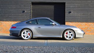 2002 Porsche 996 Carrera 4S Seal Grey walk around [upl. by Malcah390]