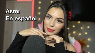 ASMR En Español😴🇲🇽 Spanish asmrsoft spoken whispers [upl. by Aihtibat293]