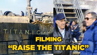 Raise the Titanic  backstage filming Piraeus Greece 1980  Silent super 8mm film [upl. by Alihs]