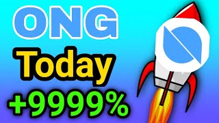 ONG Coin Urgent News Today ONG Ontology GAS Price Prediction [upl. by Mat820]