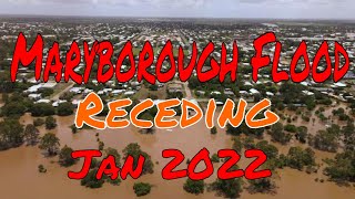 Maryborough Flood Receding Jan 2022 [upl. by Ahker]