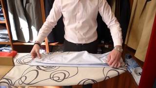 Comment plier une chemise  tutoriel Mens Code [upl. by Azarcon]